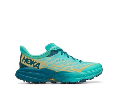 Hoka SPEEDGOAT 5 LØPESKO TERRENG - deep teal water garden