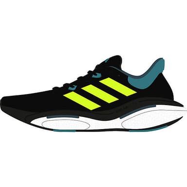 Adidas SOLARGLIDE 6 - cblack luclem arcngt