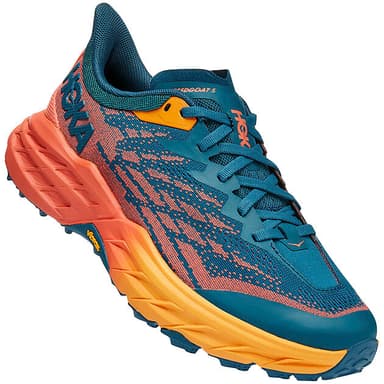 Hoka Speedgoat 5 Wide - blue coral camellia
