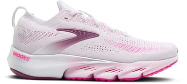 Brooks Glycerin Flex - white cyber pink argyle