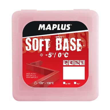 MAPLUS Soft Base Solid Glider - red