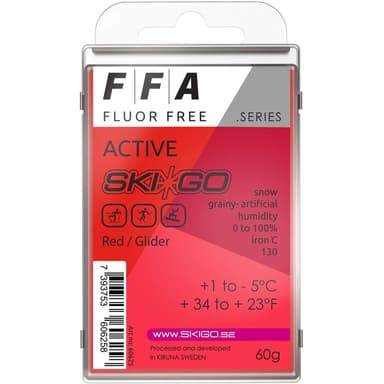 SKIGO FFA Red Glider - red